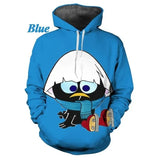 New Fashion Cartoon Calimero 3D Printed Hoodie Men's And Women's Casual Sweatshirt Cute Pullovers Hooded Sweatshirt Streetwear - EcoJoy