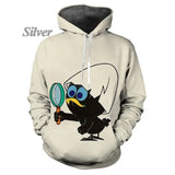 New Fashion Cartoon Calimero 3D Printed Hoodie Men's And Women's Casual Sweatshirt Cute Pullovers Hooded Sweatshirt Streetwear - EcoJoy