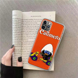 Calimero coque iPhone protection premium  cute cartoon Duck Phone For Apple Iphone 14 12 13 15 Pro Max Mini 11 8 7 Plus X XS XR Case SE 2020 Shell Cover Clear TP - EcoJoy