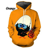 New Fashion Cartoon Calimero 3D Printed Hoodie Men's And Women's Casual Sweatshirt Cute Pullovers Hooded Sweatshirt Streetwear - EcoJoy