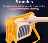 Lanterne solaire de Camping Rechargeable 20000mAh, batterie haute puissance, lampe LED pour tente, aimant puissant, lampe de poche de réparation, lampe d'urgence, nouveauté - EcoJoy