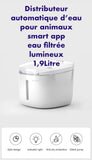 SMART distributeur d'eau pour animaux de compagnie chats chien  1.9L fontaine à boire - EcoJoy