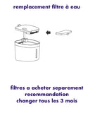 SMART distributeur d'eau pour animaux de compagnie chats chien  1.9L fontaine à boire - EcoJoy