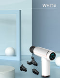 pistolet de Massage à Percussion Portable avec écran LCD, masseur pour le corps, le cou, les tissus profonds, Relaxation musculaire, soulagement de la douleur - EcoJoy