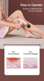 pistolet de Massage à Percussion Portable avec écran LCD, masseur pour le corps, le cou, les tissus profonds, Relaxation musculaire, soulagement de la douleur - EcoJoy