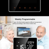 Thermostat intelligent  WiFi Contrôleur de température de chauffage écran tactile LED  Alexa Google Home - EcoJoy