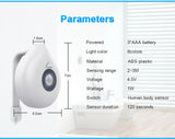 LED siège de toilette veilleuse capteur de mouvement WC lumière 8 couleurs lampe modifiable rétro-éclairage pour cuvette de toilette enfant - EcoJoy