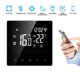 Thermostat intelligent  WiFi Contrôleur de température de chauffage écran tactile LED  Alexa Google Home - EcoJoy