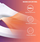 EcoFresh smart toilet seat electric bidet cover clean dry seat heating wc intelligent toilet seat cover LCD display - EcoJoy