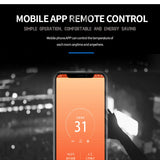 Thermostat intelligent  WiFi Contrôleur de température de chauffage écran tactile LED  Alexa Google Home - EcoJoy