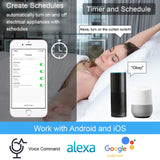 Interrupteur tactile rideaux et volet roulant électrique avec télécommande - Alexa et Google Home - EcoJoy