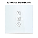 Interrupteur tactile rideaux et volet roulant électrique avec télécommande - Alexa et Google Home - EcoJoy