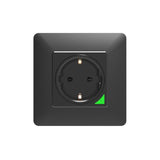 Smart Wall Socket,  Smart APP Voice Remote Control EU 16A Wifi Power Plug Works With Google Home Alexa IFTTT - EcoJoy