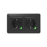 Smart Wall Socket,  Smart APP Voice Remote Control EU 16A Wifi Power Plug Works With Google Home Alexa IFTTT - EcoJoy