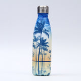 Creative Floral Thermos Flask Stainless Steel Water Bottle Leakproof Gym Sport Drink Bottle For Water Cool Insulated Cup Mug - EcoJoy