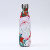 Creative Floral Thermos Flask Stainless Steel Water Bottle Leakproof Gym Sport Drink Bottle For Water Cool Insulated Cup Mug - EcoJoy