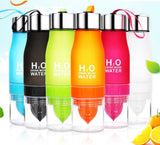 650ML Lightweight Lemon Bottle Outdoor Sport Travel Infuser Juice Fruit Pulp Water Bottles for Healthy Drinking - EcoJoy