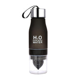 650ML Lightweight Lemon Bottle Outdoor Sport Travel Infuser Juice Fruit Pulp Water Bottles for Healthy Drinking - EcoJoy