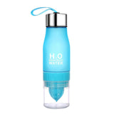 650ML Lightweight Lemon Bottle Outdoor Sport Travel Infuser Juice Fruit Pulp Water Bottles for Healthy Drinking - EcoJoy