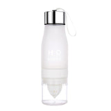 650ML Lightweight Lemon Bottle Outdoor Sport Travel Infuser Juice Fruit Pulp Water Bottles for Healthy Drinking - EcoJoy