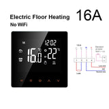Thermostat intelligent  WiFi Contrôleur de température de chauffage écran tactile LED  Alexa Google Home - EcoJoy