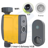 WIFI système d'irrigation SMART APP IOS/ ANDROID  automatique minuterie d'arrosage capteur d'humidité du sol contrôleur d'irrigation de jardin - EcoJoy