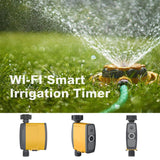 WIFI système d'irrigation SMART APP IOS/ ANDROID  automatique minuterie d'arrosage capteur d'humidité du sol contrôleur d'irrigation de jardin - EcoJoy