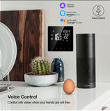 Thermostat intelligent  WiFi Contrôleur de température de chauffage écran tactile LED  Alexa Google Home - EcoJoy
