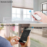 Interrupteur tactile rideaux et volet roulant électrique avec télécommande - Alexa et Google Home - EcoJoy