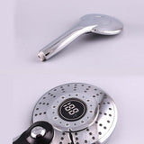 pommeau de douche LED controle de temperature llumiere colorée  pressurisé économie d'eau temperature  numérique   douche à main - EcoJoy