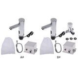 Bathroom Automatic Infrared Sensor Sink Faucet Touchless Basin Water Tap Deck Mounted - EcoJoy