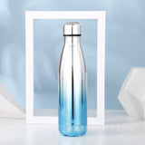 Creative Floral Thermos Flask Stainless Steel Water Bottle Leakproof Gym Sport Drink Bottle For Water Cool Insulated Cup Mug - EcoJoy