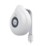 LED siège de toilette veilleuse capteur de mouvement WC lumière 8 couleurs lampe modifiable rétro-éclairage pour cuvette de toilette enfant - EcoJoy
