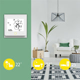 WiFi Smart Thermostat Temperature Controller for Water/Electric floor Heating Water/Gas Boiler Works with Alexa Google Home - EcoJoy