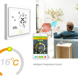 WiFi Smart Thermostat Temperature Controller for Water/Electric floor Heating Water/Gas Boiler Works with Alexa Google Home - EcoJoy