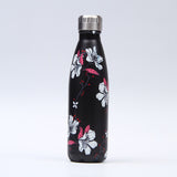 Creative Floral Thermos Flask Stainless Steel Water Bottle Leakproof Gym Sport Drink Bottle For Water Cool Insulated Cup Mug - EcoJoy