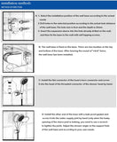 LED Shower Head Digital Temperature Control Shower Sprayer  3 Spraying Mode Water Saving Shower Filter - EcoJoy