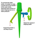 Auto Drip Irrigation Watering System Automatic Watering Spike for Plants Flower Indoor Household Waterer Bottle Drip 6/12/18PCS - EcoJoy