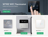 Thermostat intelligent  WiFi Contrôleur de température de chauffage écran tactile LED  Alexa Google Home - EcoJoy