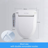 EcoFresh smart toilet seat electric bidet cover clean dry seat heating wc intelligent toilet seat cover LCD display - EcoJoy