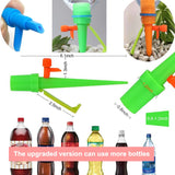 Auto Drip Irrigation Watering System Automatic Watering Spike for Plants Flower Indoor Household Waterer Bottle Drip 6/12/18PCS - EcoJoy
