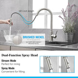 Kitchen Faucets Smart Sensor Pull-Out Hot and Cold Water Switch Mixer Tap Smart Touch Spray Tap Kitchen Convenient Sink Faucets - EcoJoy