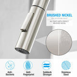Kitchen Faucets Smart Sensor Pull-Out Hot and Cold Water Switch Mixer Tap Smart Touch Spray Tap Kitchen Convenient Sink Faucets - EcoJoy