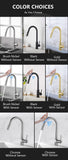 Kitchen Faucets Smart Sensor Pull-Out Hot and Cold Water Switch Mixer Tap Smart Touch Spray Tap Kitchen Convenient Sink Faucets - EcoJoy