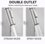 Kitchen Faucets Smart Sensor Pull-Out Hot and Cold Water Switch Mixer Tap Smart Touch Spray Tap Kitchen Convenient Sink Faucets - EcoJoy