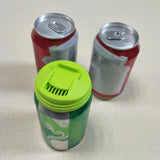 4PCS Reusable Soda Saver Pop Beer Beverage Can Cap Top Cover Lid Protector Drinking Corkscrew Lid Home Kitchen Bar Accessories - EcoJoy