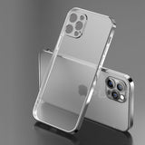 coque protection iPhone 11 12 13 Pro Max Mini XR X XS 7 8 Plus SE 2  face arrière transparente - EcoJoy