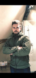 Veste tactique militaire à capuche pour hommes, polaire thermique d'hiver, manteau à capuche pour Sports de plein air, randonnée - EcoJoy