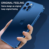 coque protection iPhone 11 12 13 Pro Max Mini XR X XS 7 8 Plus SE 2  face arrière transparente - EcoJoy