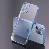 coque protection iPhone 11 12 13 Pro Max Mini XR X XS 7 8 Plus SE 2  face arrière transparente - EcoJoy
